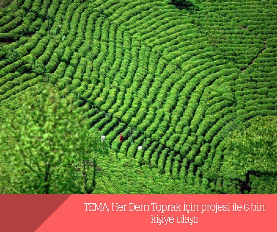 TEMA, Her Dem Toprak İçin projesi ile 6 bin kişiye ulaştı