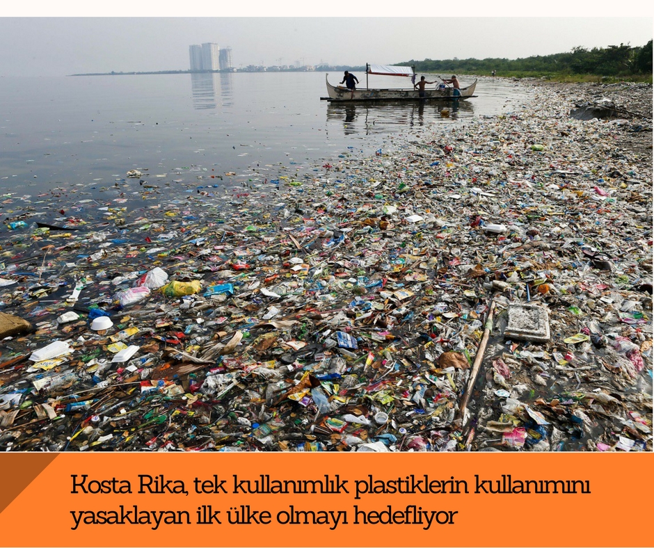 Kosta Rika, tek kullanımlık plastiklerin kullanımını yasaklayan ilk ülke olmayı hedefliyor
