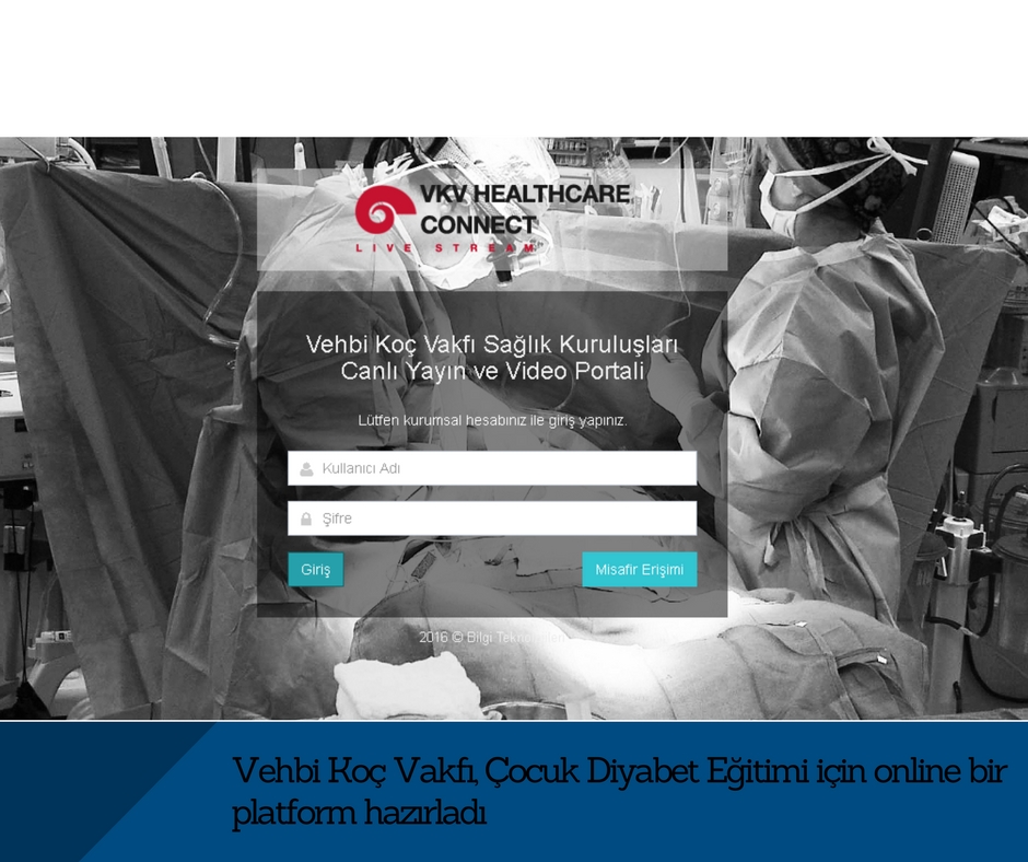 Vehbi Koç Vakfı, Çocuk Diyabet Eğitimi için online bir platform hazırladı