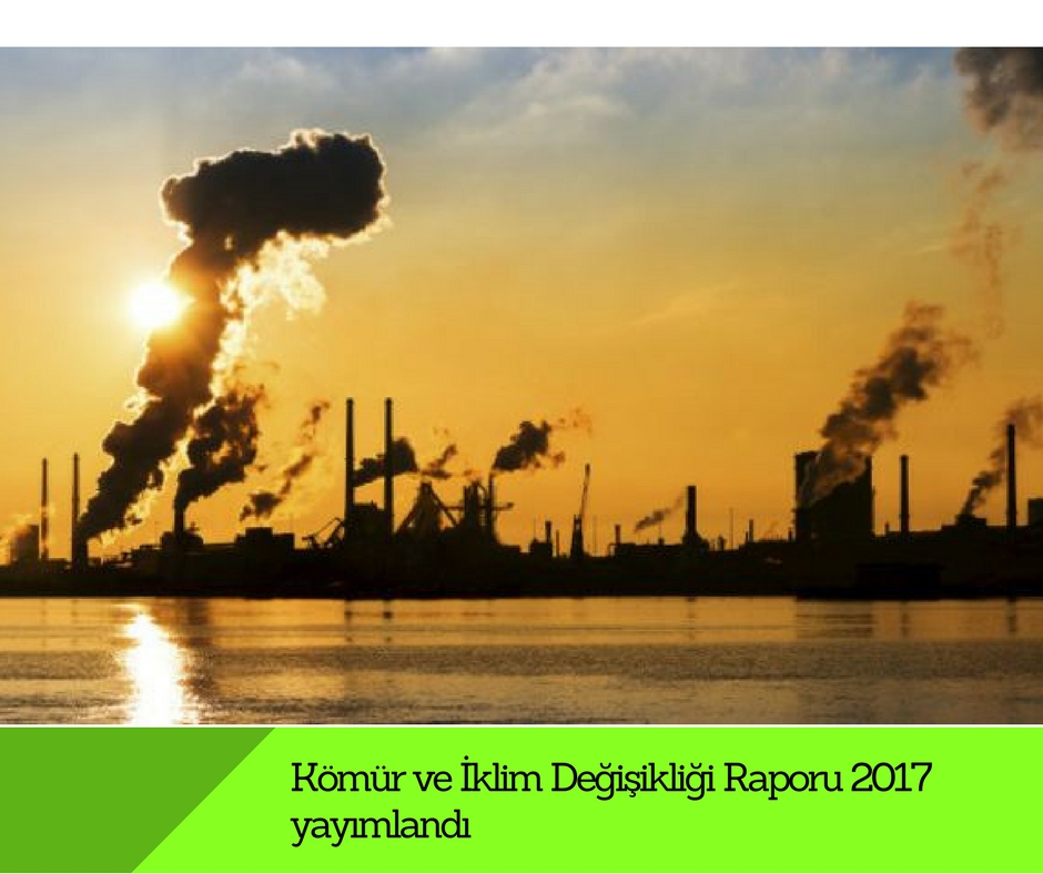 Kömür ve İklim Değişikliği Raporu 2017 yayımlandı