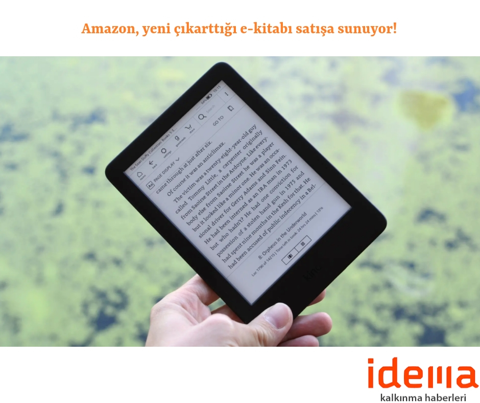 Amazon, yeni çıkarttığı e-kitabı satışa sunuyor!