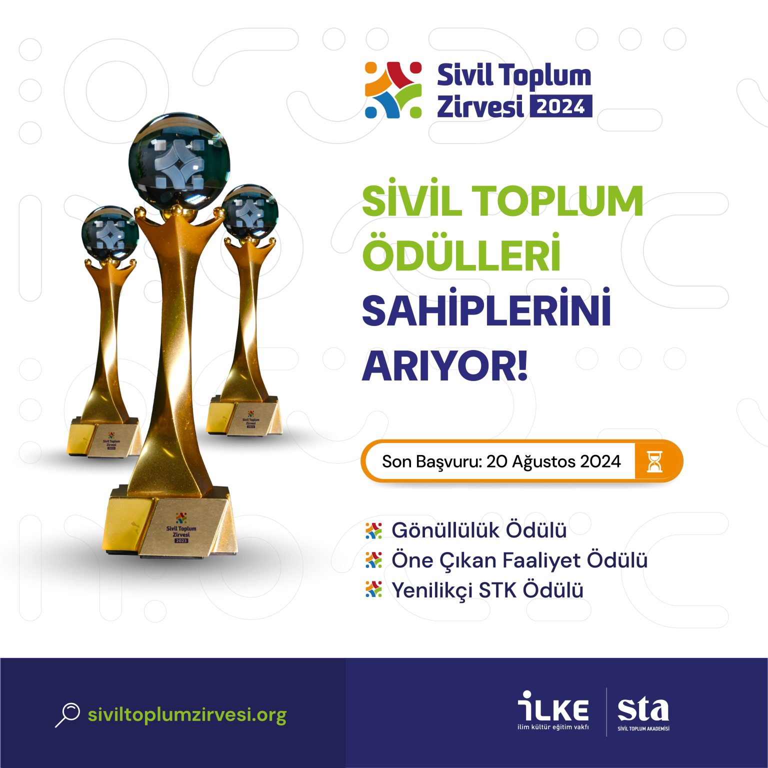 Sivil Toplum Ödülleri Başvuruları Başladı!