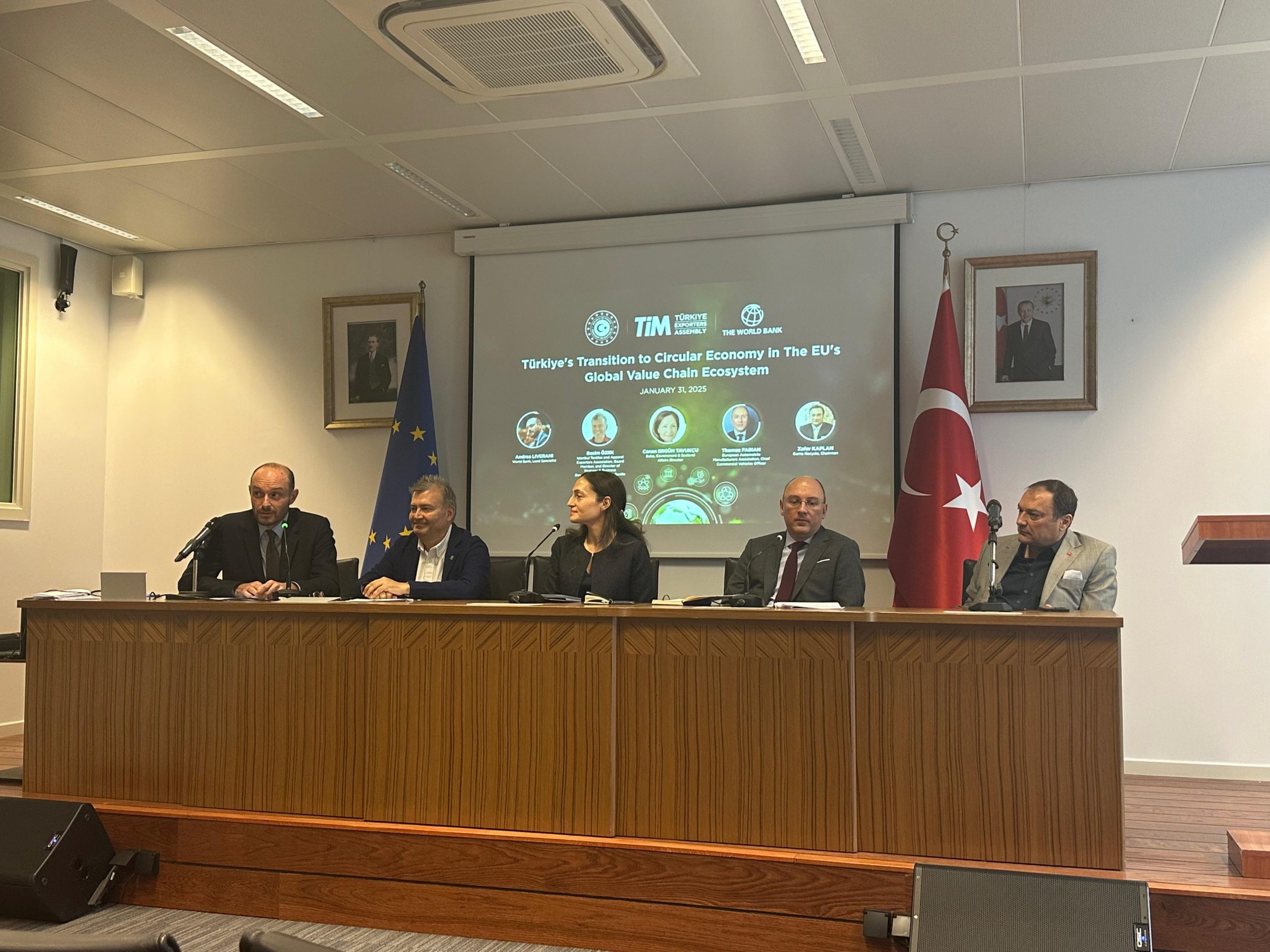 “Türkiye’s Transition to a Circular Economy in the EU’s Global Value Chain Ecosystem” report launched